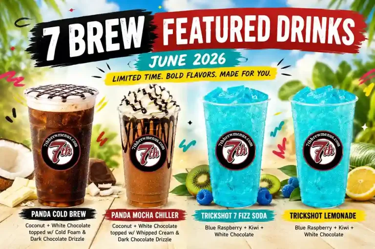 7 Brew June Featured Drinks